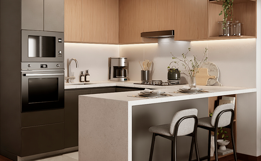 Cocina con Torre Horno