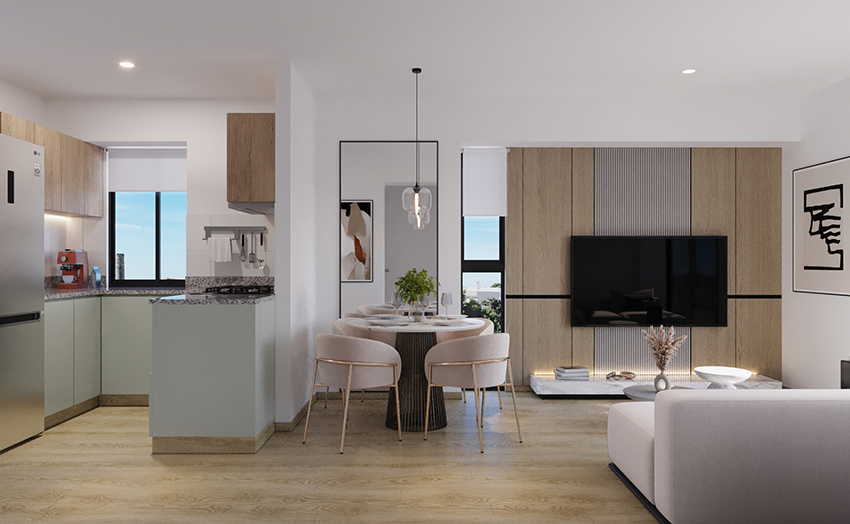 Sala Comedor Cocina - Tipo 5C